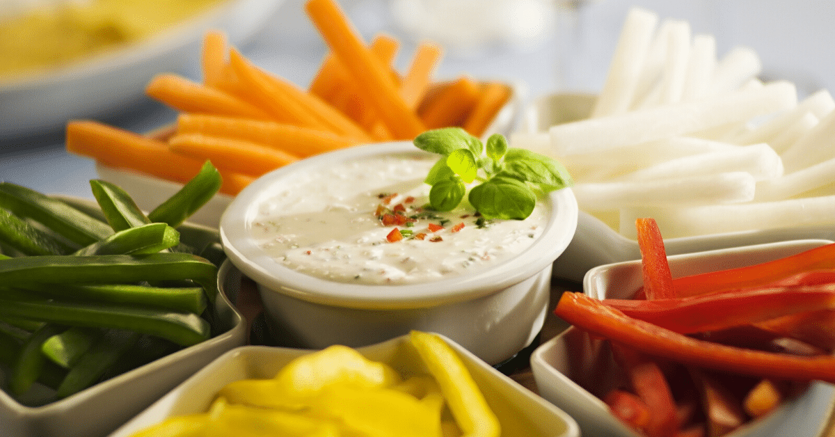 Creamy Dip and Dressing with Veges