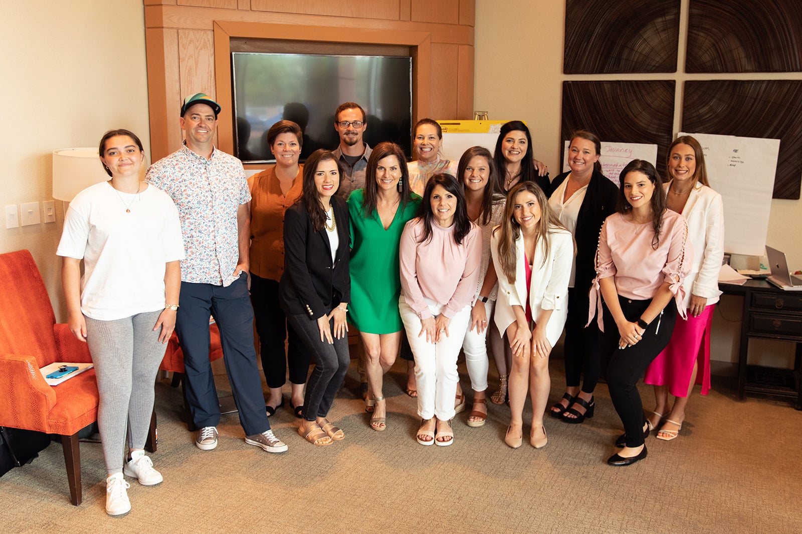 Group photo of the Galveston Diet marketing and operations team.